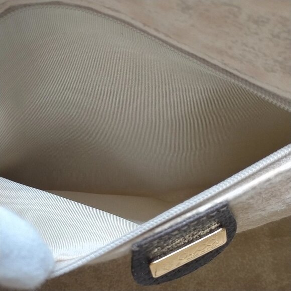 Authentic Gucci Vintage Brown PVC Hand Bag mn388-112725 - Picture 14 of 16